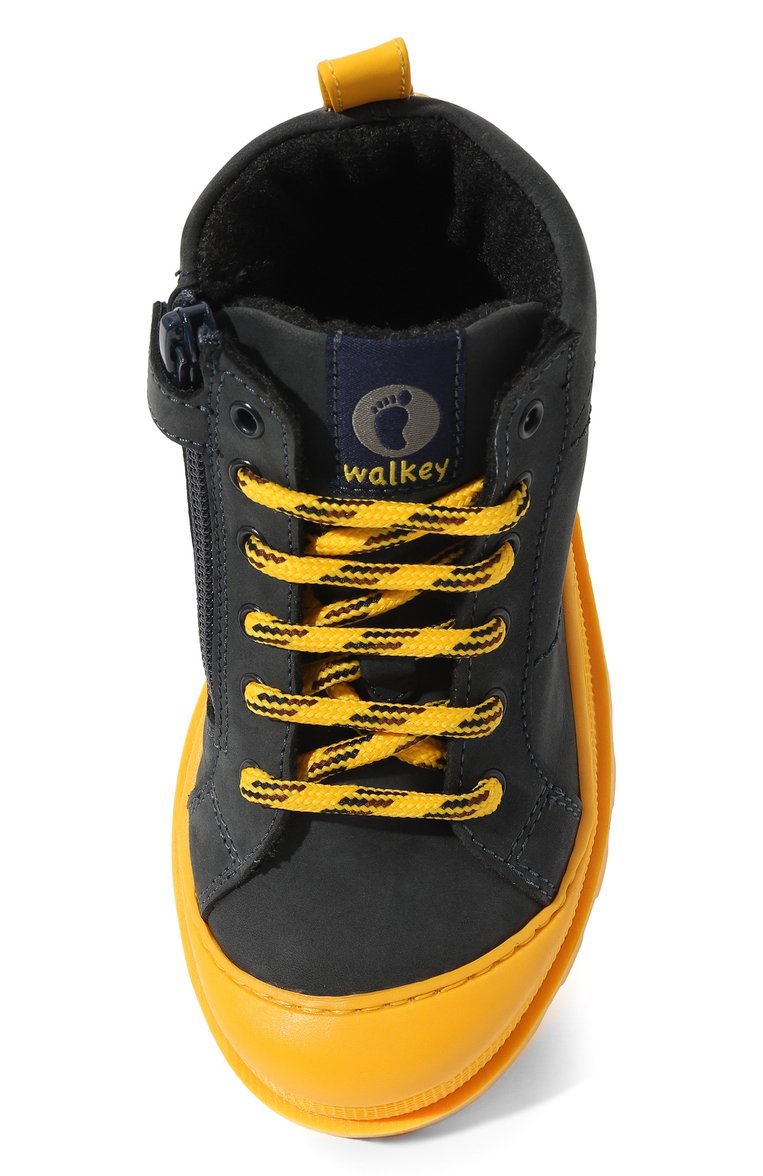 Кожаные ботинки WALKEY, арт. Y1B4-42185-1578/25-29, фото 4