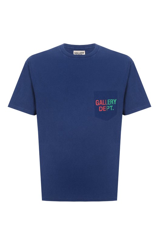 Хлопковая футболка Gallery Dept. BT-10303 Синий BT-10303