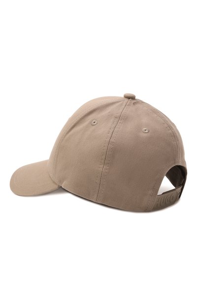 Хлопковая бейсболка HUGO бежевого цвета по цене 6195 руб., арт. 50533409, фото 3 Хлопковая бейсболка HUGO, арт. 50533409, фото 3