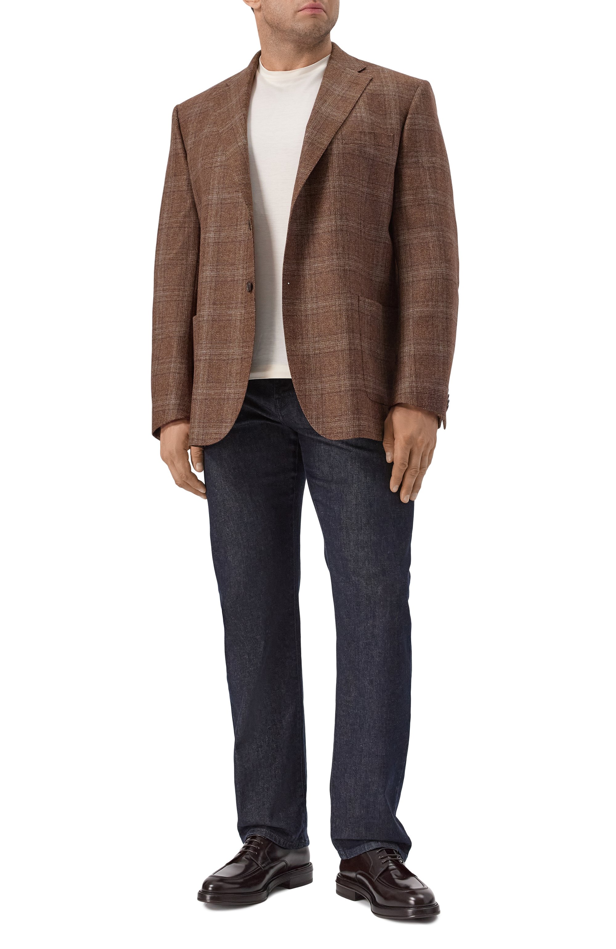 Шерстяной пиджак CORNELIANI, арт. 266018-2616212, фото 2