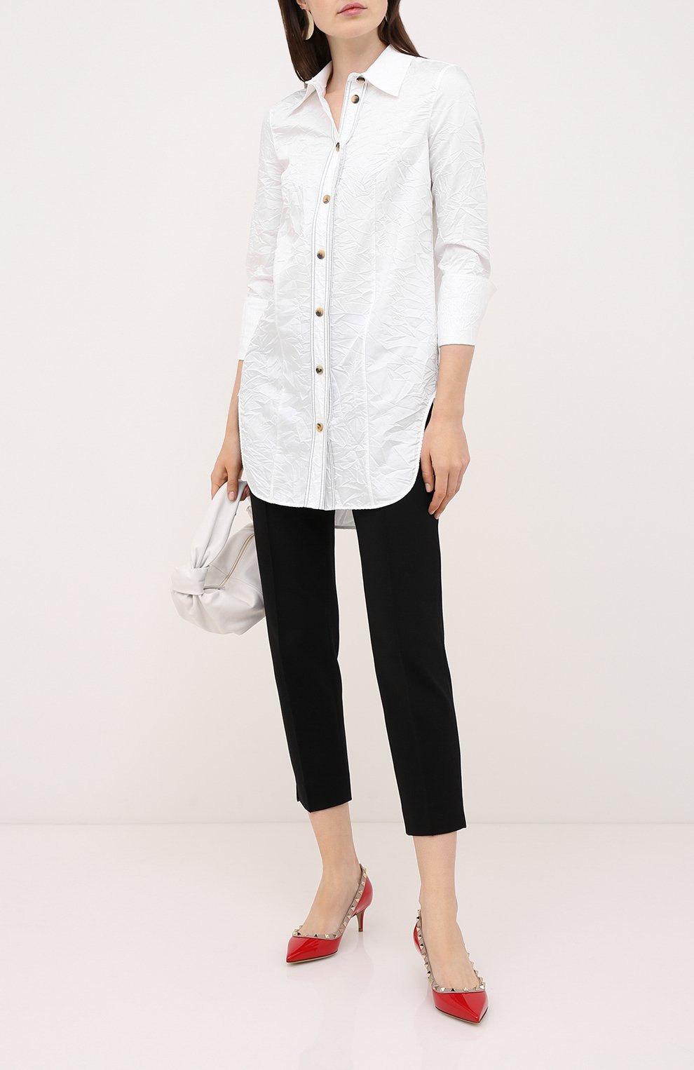 Кожаные туфли rockstud VALENTINO, арт. UW2S0V22/VNW, фото 2