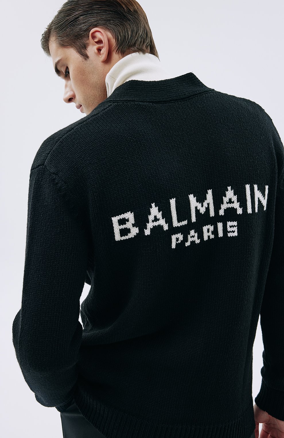 Шерстяной кардиган BALMAIN, арт. AH1KM000KC88, фото 6