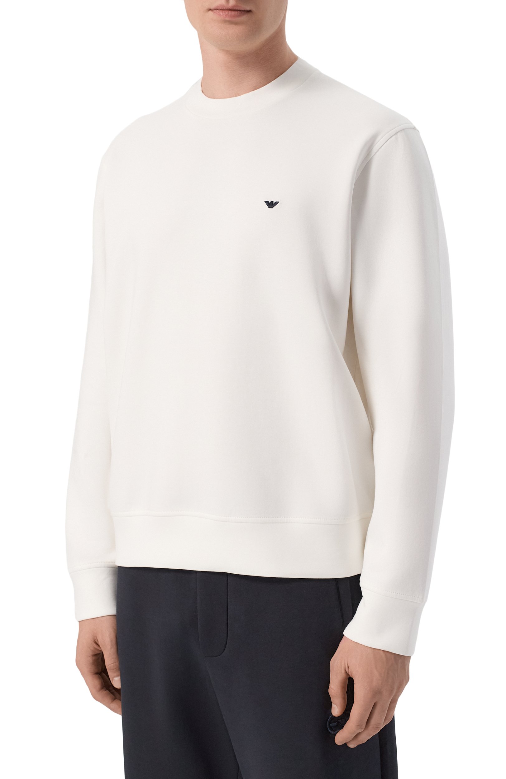 Хлопковый свитшот EMPORIO ARMANI, арт. EM004533/AF10013, фото 3