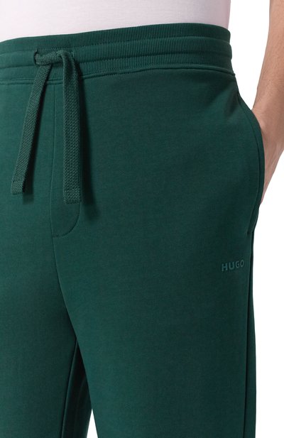 Хлопковые джоггеры HUGO, арт. 50489617, фото 5