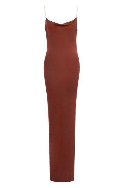 Женское платье из вискозы BALMAIN, арт. UF06795/J032