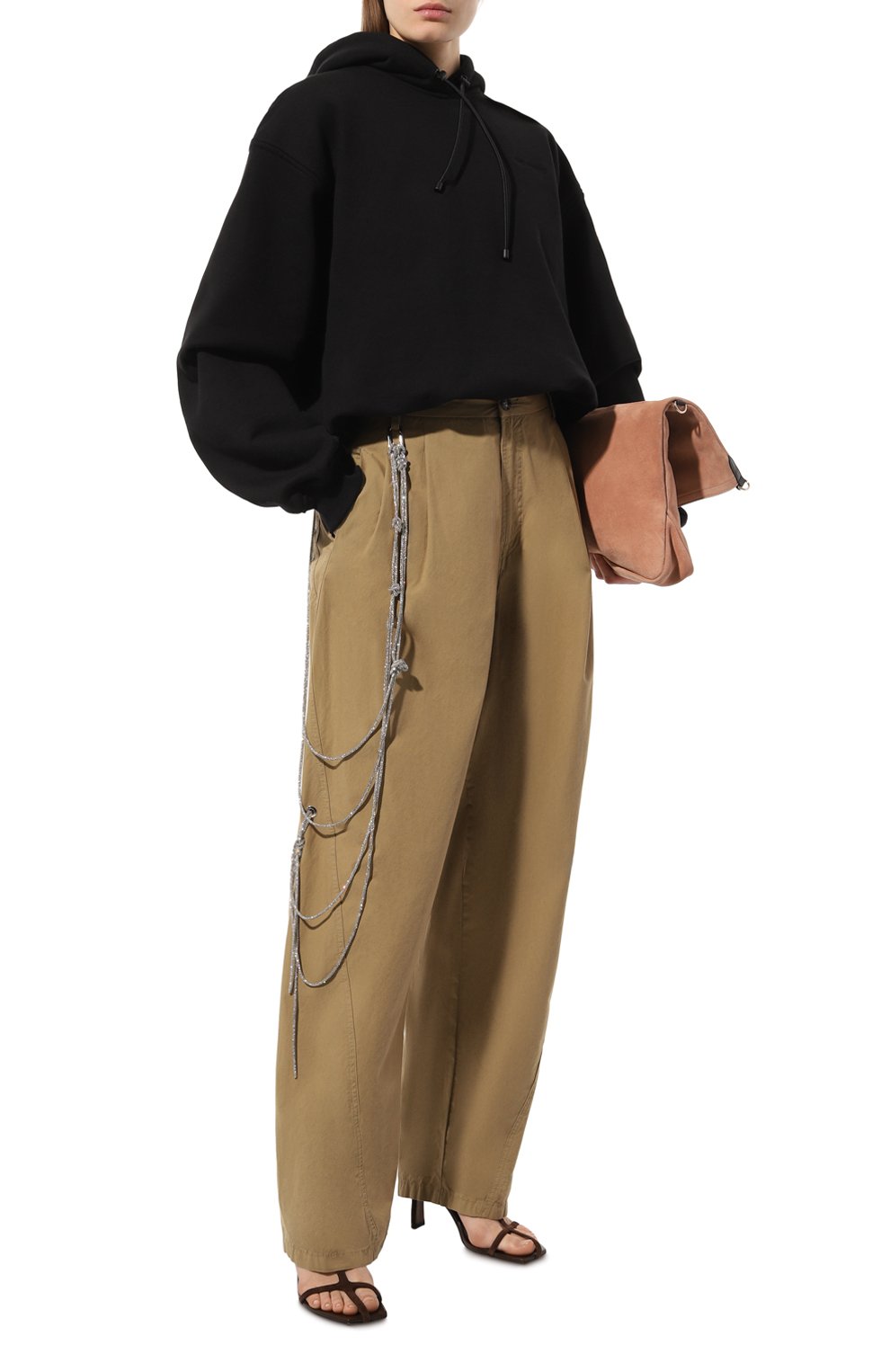 Хлопковые брюки DARKPARK, арт. WTR36S FAP10, фото 2