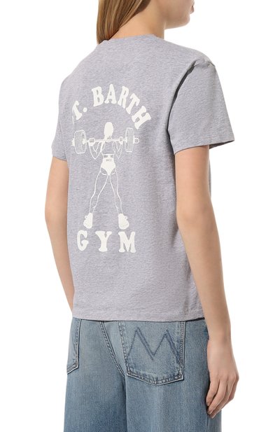 Хлопковые футболка MC2 SAINT BARTH, арт. STBW/EMILIE W/09557D, фото 4
