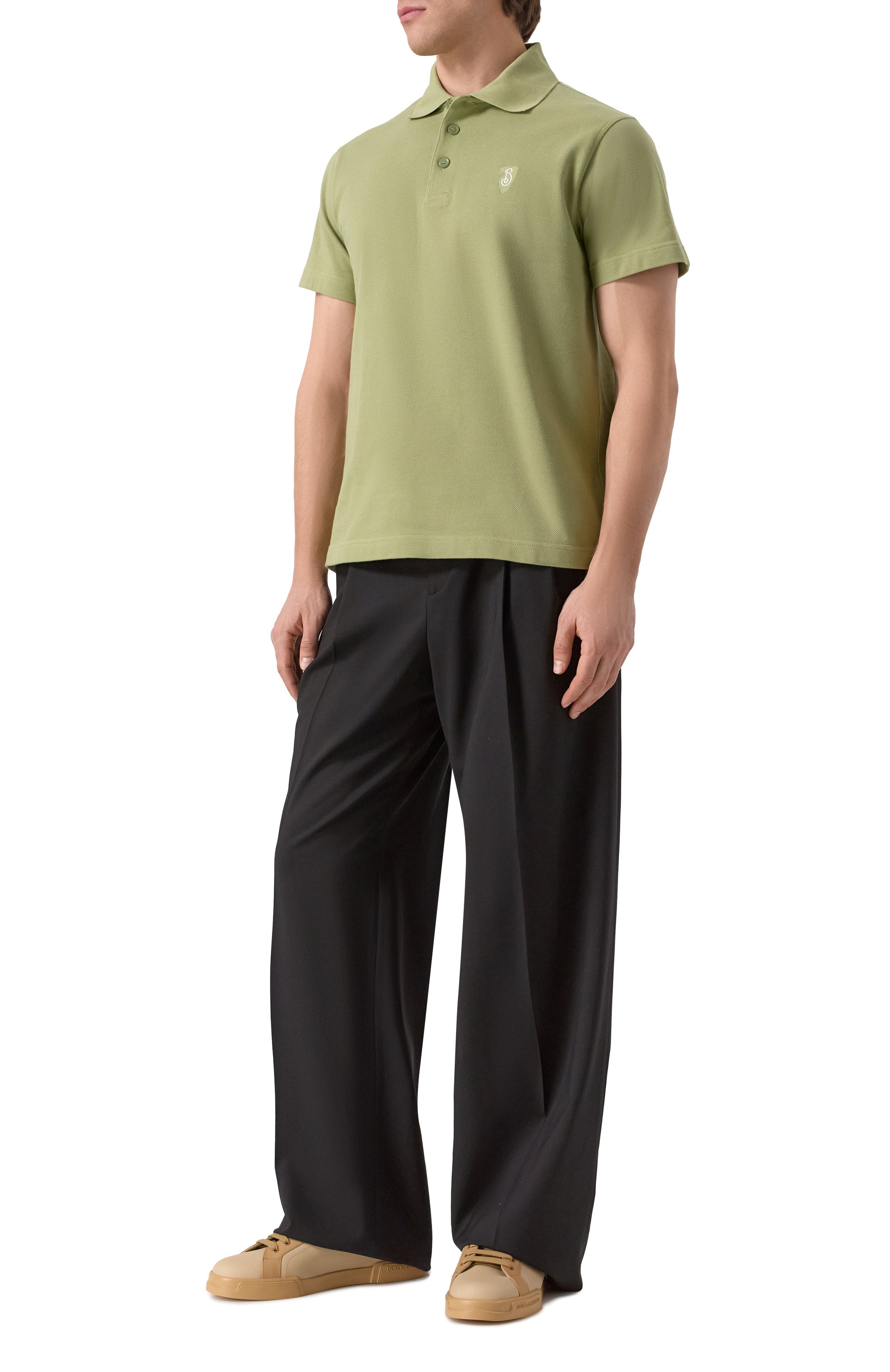 Кожаные кеды portofino light DOLCE & GABBANA, арт. CS2332/AA335, фото 2