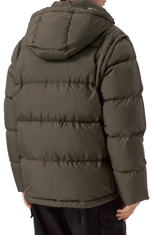 Пуховик Burberry 8110362 Хаки  8110362 Фото 4
