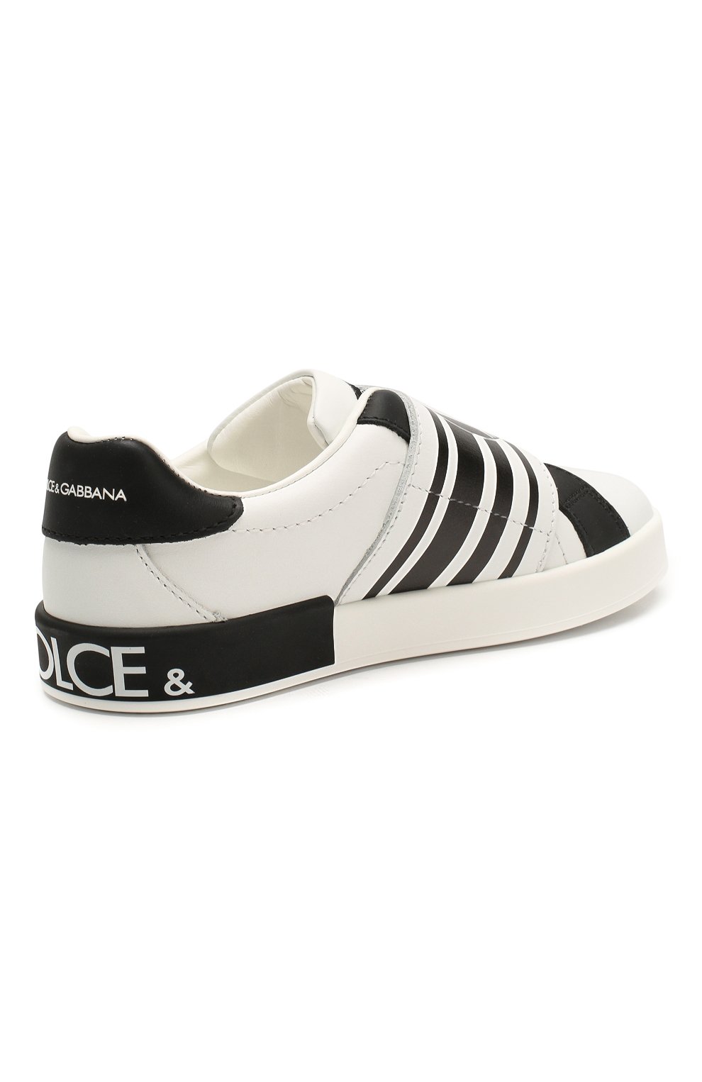 Кожаные кеды DOLCE & GABBANA, арт. DA0770/AJ954/37-39, фото 3