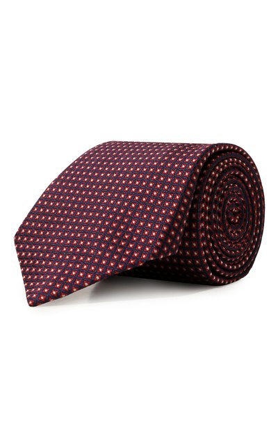 Мужской шелковый галстук CANALI, арт. 18/HJ04061