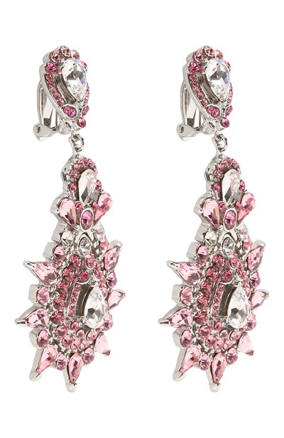 Серьги-клипсы с подвесками и кристаллами swarovski LARISA BARRERA, арт. EE615P, фото 3