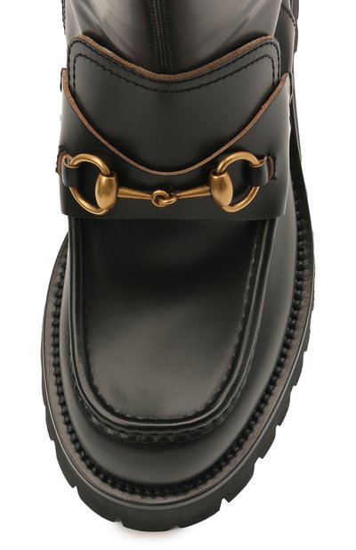 Кожаные ботинки GUCCI, арт. 643900/DS800, фото 5