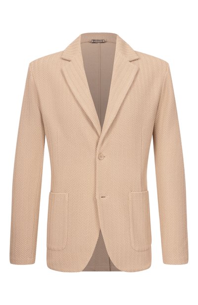 Мужской пиджак из шелка и хлопка STEFANO RICCI, арт. K616442J02/F26111_003