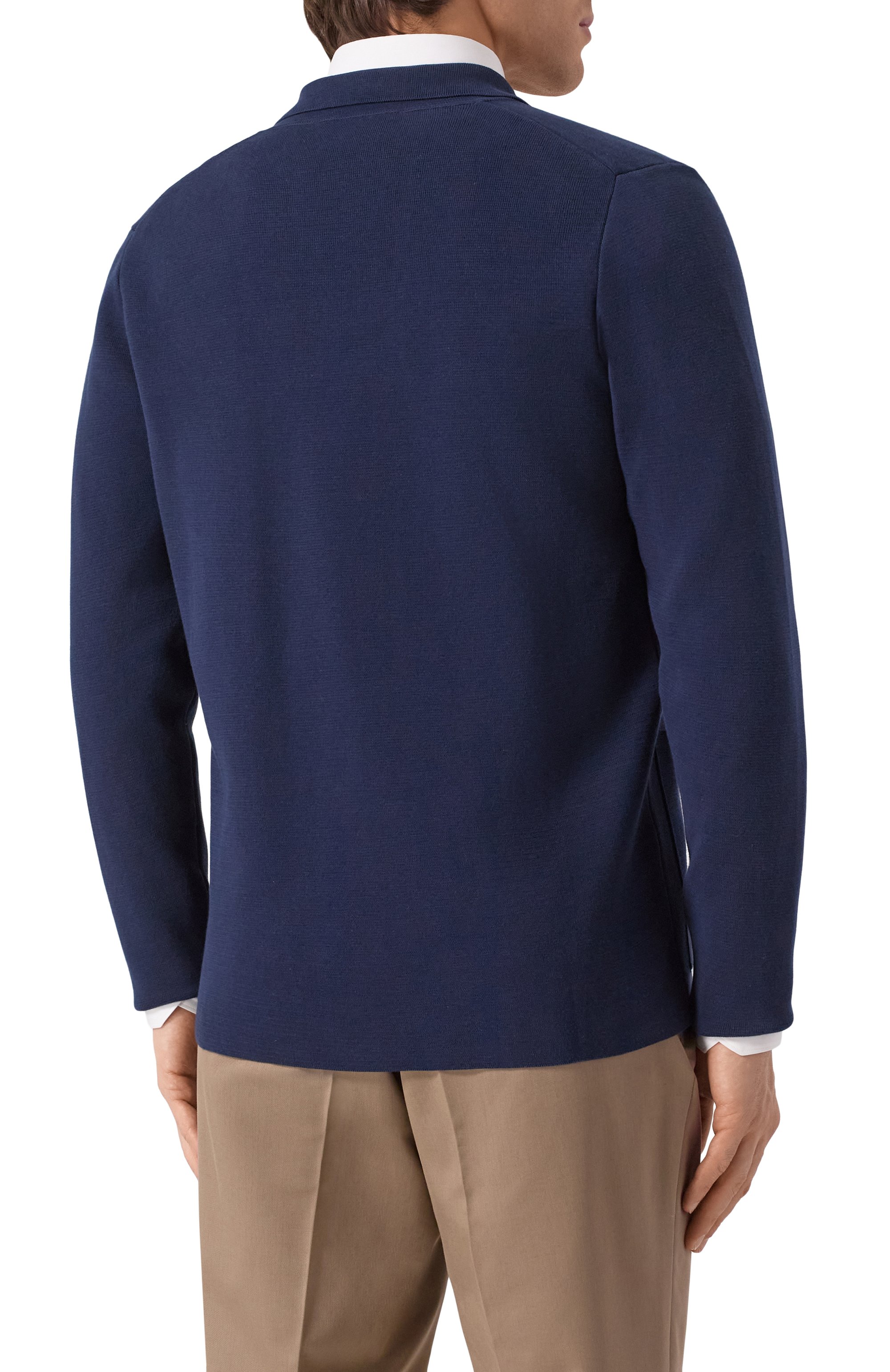 Хлопковый пиджак CORNELIANI, арт. 25M594-2525155, фото 4