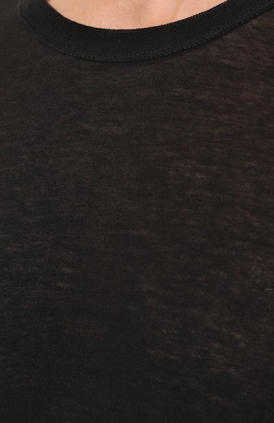 Хлопковый лонгслив RICK OWENS, арт. RU01C4252/UC, фото 5