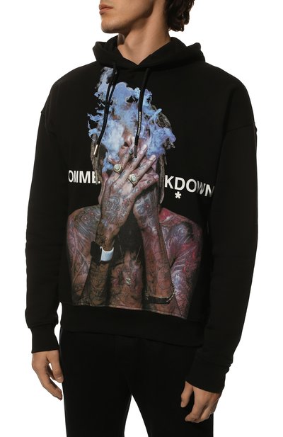 Хлопковое худи COMME DES FUCKDOWN, арт. CDFU1836, фото 3