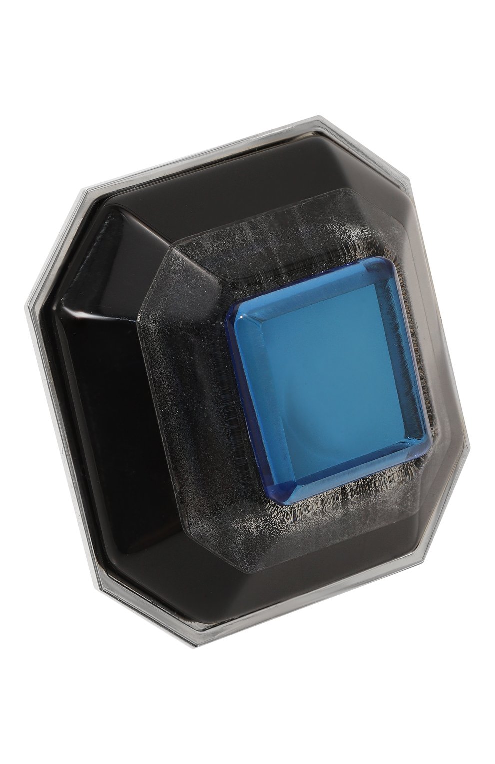 Кольцо GIORGIO ARMANI синего цвета по цене 79950 руб., арт. 61M710 2F070, фото 1 Кольцо GIORGIO ARMANI, арт. 61M710 2F070, фото 1