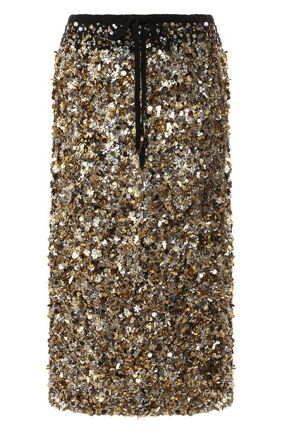 Женская юбка с пайетками DRIES VAN NOTEN, арт. 192-10842-8383