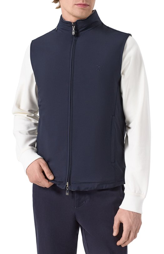 Двусторонний жилет Corneliani 25C5Q7-2520148 Синий  25C5Q7-2520148 Фото 3