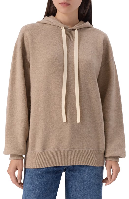 Кашемировое худи Jil Sander J40GU0119/J13276 Бежевый  J40GU0119/J13276 Фото 3