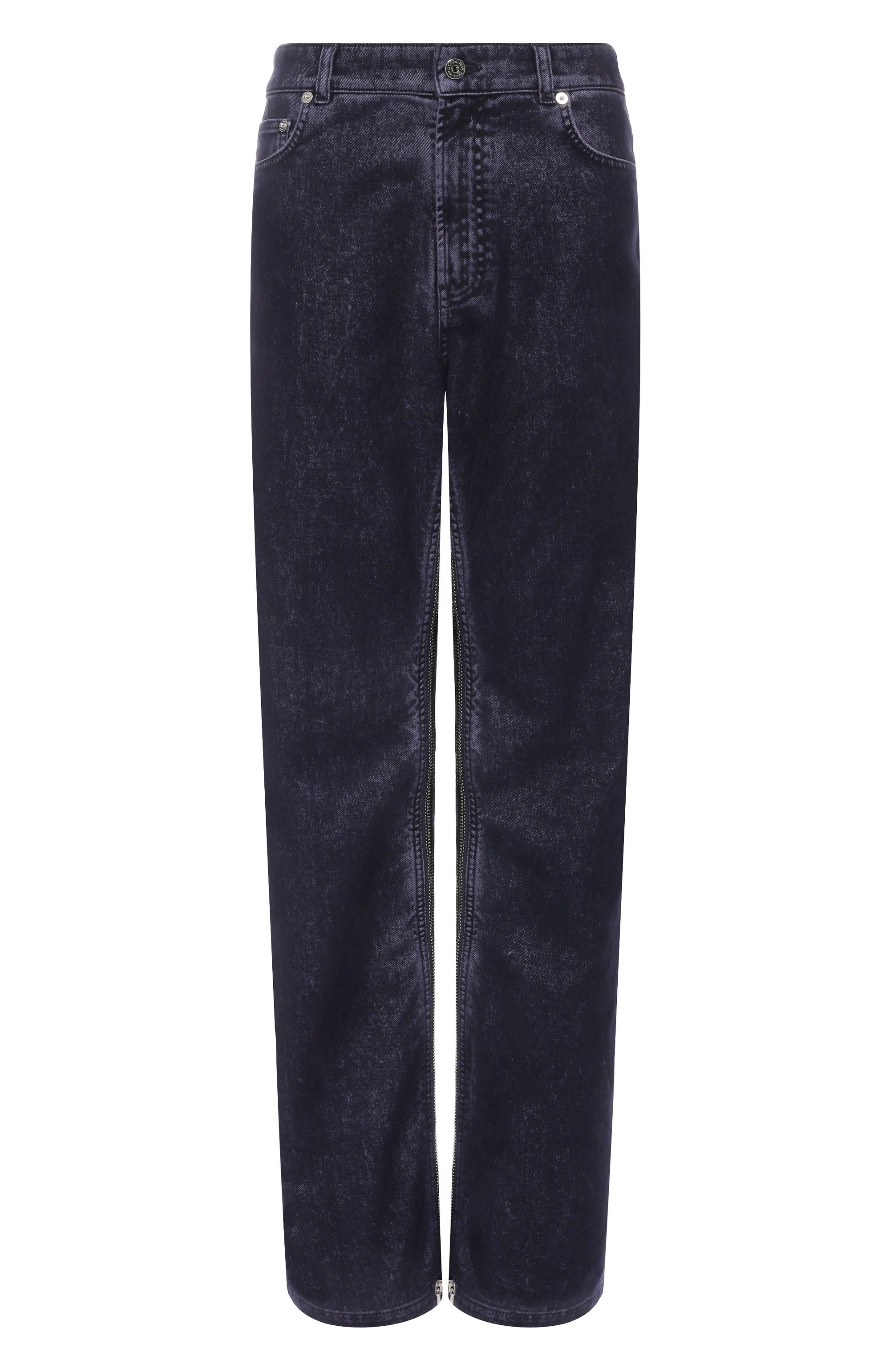 Джинсы JEAN PAUL GAULTIER темно-синего цвета по цене 112500 руб., арт. 25/04-W-TR032/W010, фото 1 Джинсы JEAN PAUL GAULTIER, арт. 25/04-W-TR032/W010, фото 1