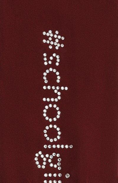 Гольфы YULA бордового цвета по цене 1190 руб., арт. YU-142, фото 3 Гольфы YULA, арт. YU-142, фото 3