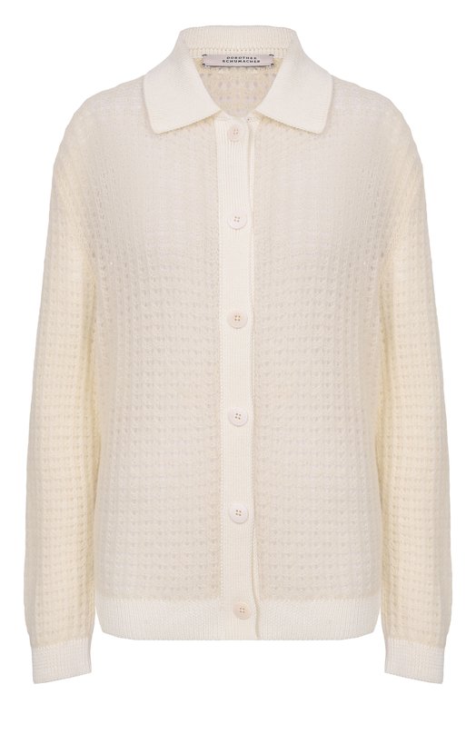 Шерстяной кардиган Dorothee Schumacher 416202 Кремовый 416202