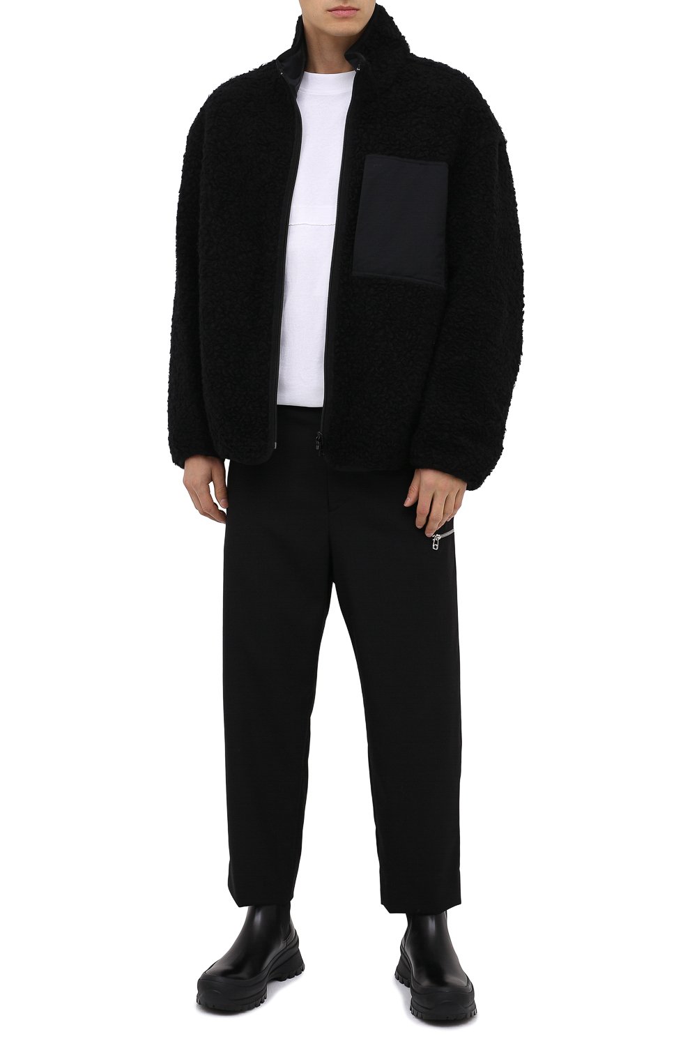 Двусторонняя куртка из шерсти и хлопка KAZUYUKI KUMAGAI, арт. KB03-028, фото 2