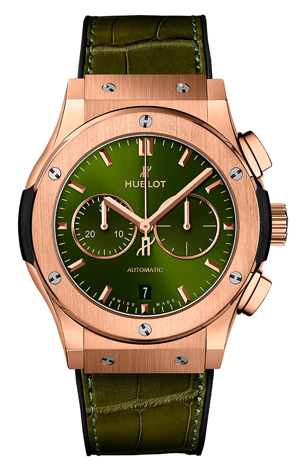 Часы classic fusion chronograph king gold green HUBLOT, арт. 541.OX.8980.LR, фото 1