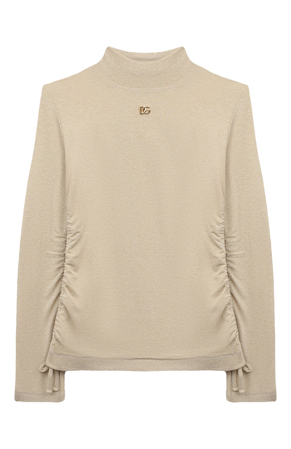 Водолазка DOLCE & GABBANA золотого цвета по цене 43400 руб., арт. L5JTML/FUGM9/8-14, фото 1 Водолазка DOLCE & GABBANA, арт. L5JTML/FUGM9/8-14, фото 1