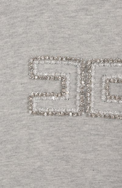 Хлопковый свитшот ELISABETTA FRANCHI LA MIA BAMBINA, арт. EFFE1510/FF002/10-12+, фото 3