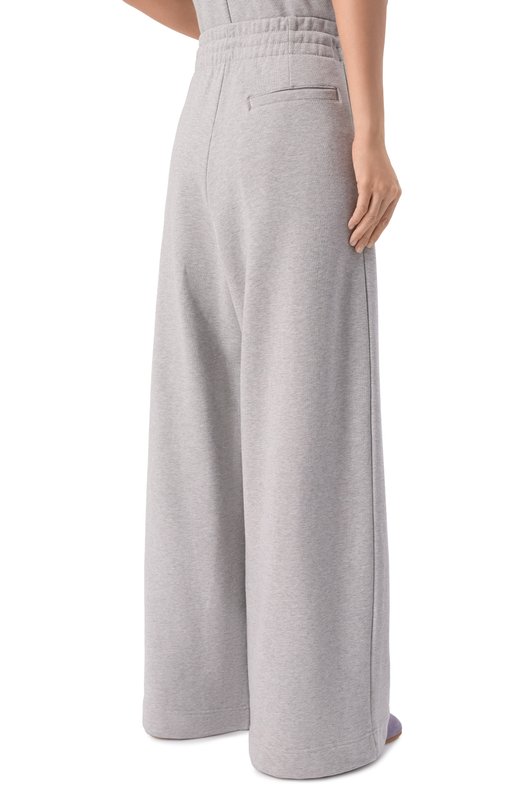 Хлопковые брюки Dries Van Noten 131111/3611 Серый  131111/3611 Фото 4