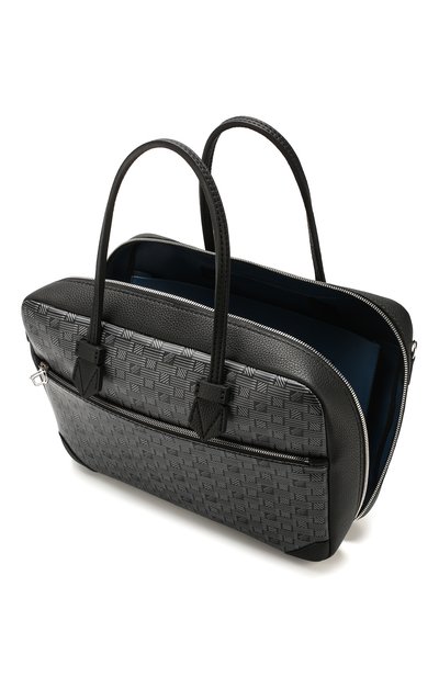 Кожаный портфель MOREAU темно-серого цвета по цене 323000 руб., арт. SSV040ITVTTTSTB, фото 4 Кожаный портфель MOREAU, арт. SSV040ITVTTTSTB, фото 4