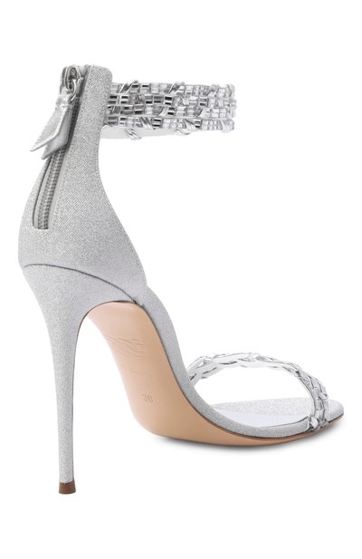 Текстильные босоножки julia godyva 100 CASADEI, арт. 1L484C1001/C3073, фото 5