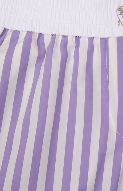 Шорты из хлопка и шелка BRUNELLO CUCINELLI, арт. BH757P050C, фото 3