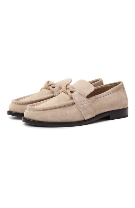 Женские замшевые лоферы astaire BOTTEGA VENETA, арт. 796696/V3QE1