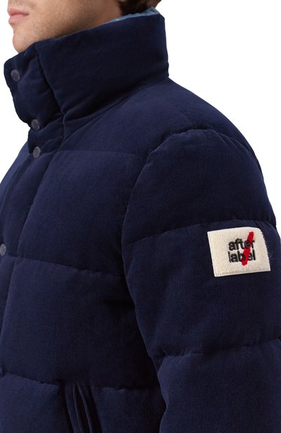 Вельветовый пуховик AFTER LABEL темно-синего цвета по цене 87700 руб., арт. CHAM0NIX/TP312, фото 5 Вельветовый пуховик AFTER LABEL, арт. CHAM0NIX/TP312, фото 5