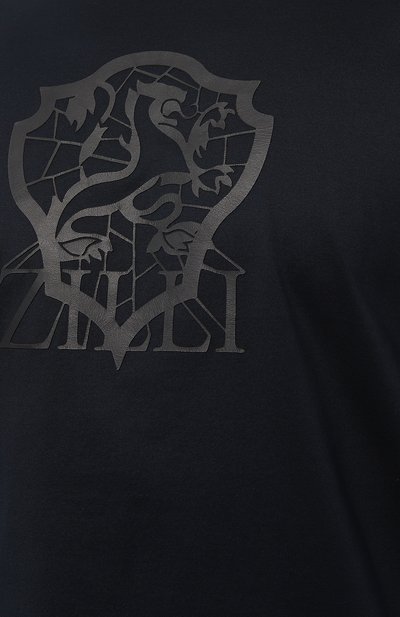 Хлопковая футболка ZILLI, арт. MBZ-NT560-TERM1/MC01, фото 5