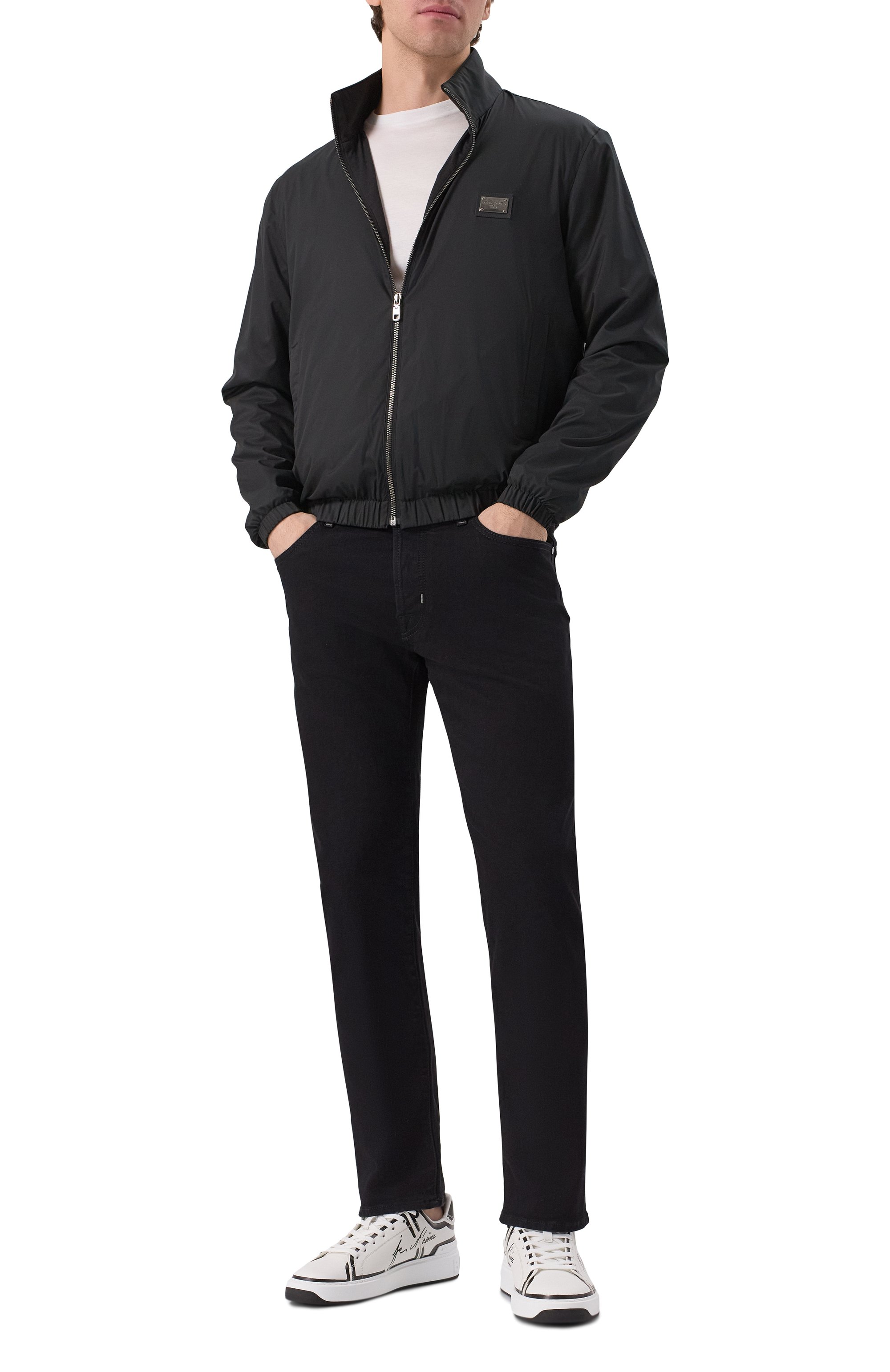 Кожаные кеды b-court BALMAIN, арт. EM1VI288/LCLP, фото 2