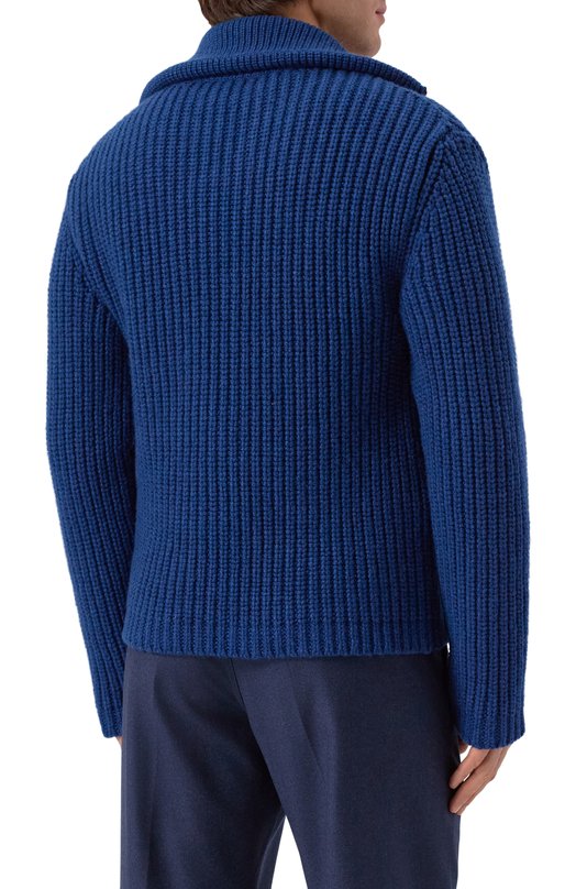 Кашемировый кардиган MVST M25.1MM.K009/K004 Синий  M25.1MM.K009/K004 Фото 4