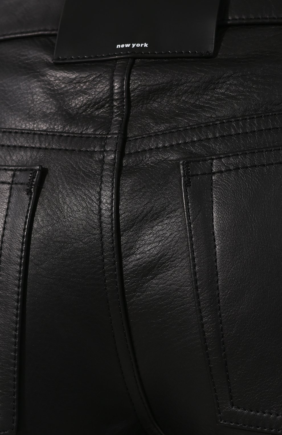 Кожаные шорты ALEXANDER WANG черного цвета по цене 132000 руб., арт. 1WC2194167, фото 5 Кожаные шорты ALEXANDER WANG, арт. 1WC2194167, фото 5