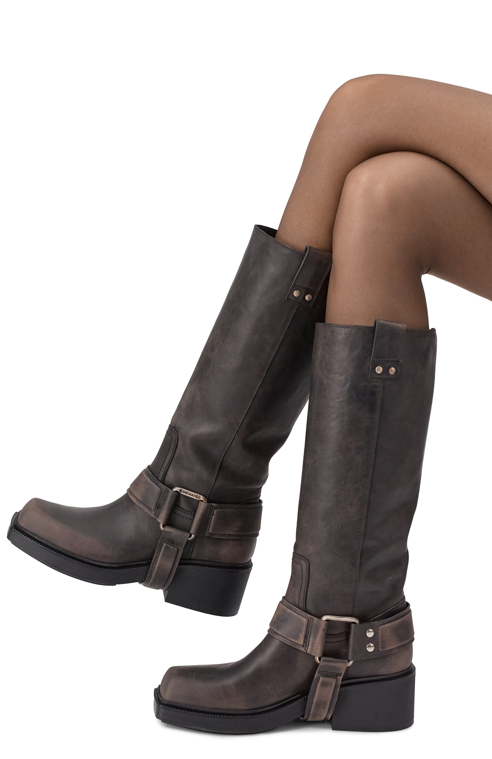 Кожаные сапоги f06 fray VIC MATIE, арт. 1F2354DHF06F050150, фото 2