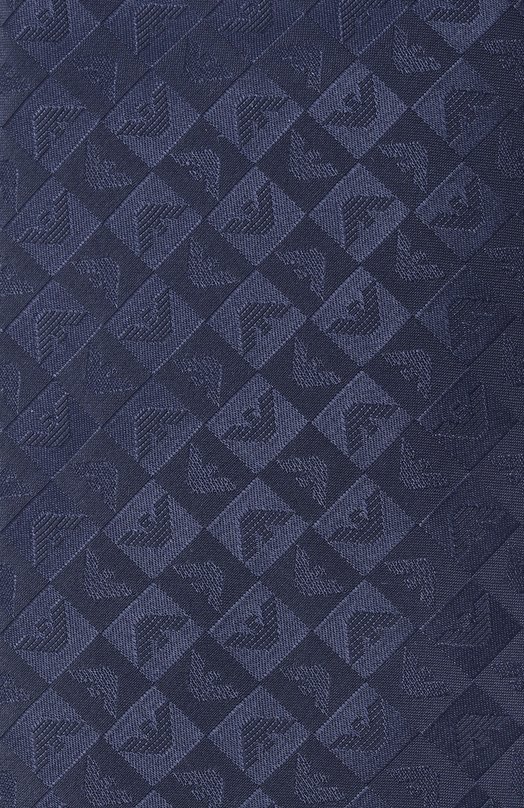 Шелковый галстук Emporio Armani 340075/2R612 Синий  340075/2R612 Фото 4