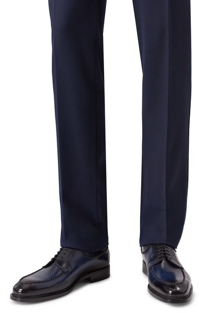 Кожаные дерби fortuna SANTONI, арт. MLAG19205ZB1HWVE, фото 3