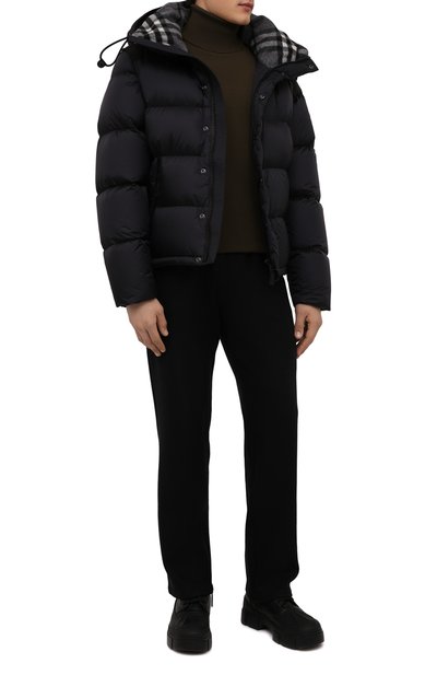 Шерстяная водолазка MONCLER GRENOBLE хаки цвета по цене 79950 руб., арт. G2-097-9F000-01-M1122, фото 2 Шерстяная водолазка MONCLER GRENOBLE, арт. G2-097-9F000-01-M1122, фото 2