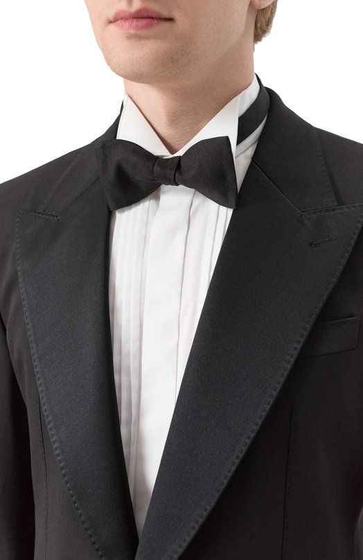 Комплект из галстука-бабочки и камербанда Van Laack VL-KUMMERBUND-SET/K04265 Чёрный  VL-KUMMERBUND-SET/K04265 Фото 2