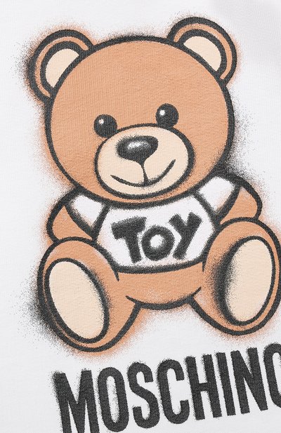 Хлопковые шорты MOSCHINO, арт. HDQ007/LDA13/4A-8A, фото 3