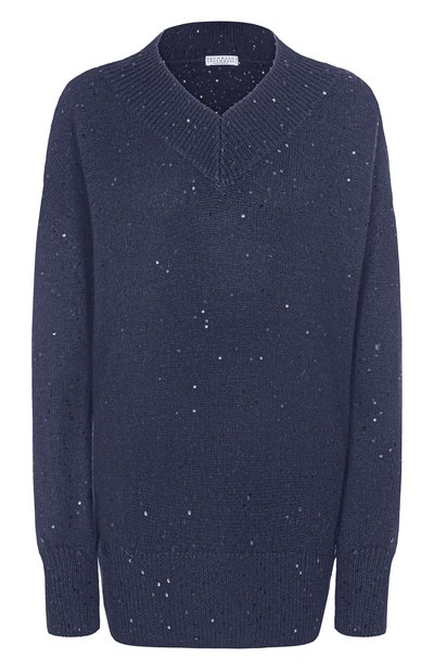 Женский пуловер из кашемира и шелка BRUNELLO CUCINELLI, арт. M73539922