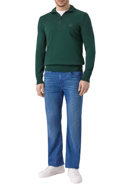 Хлопковый джемпер BOSS ORANGE, арт. 50527585, фото 2